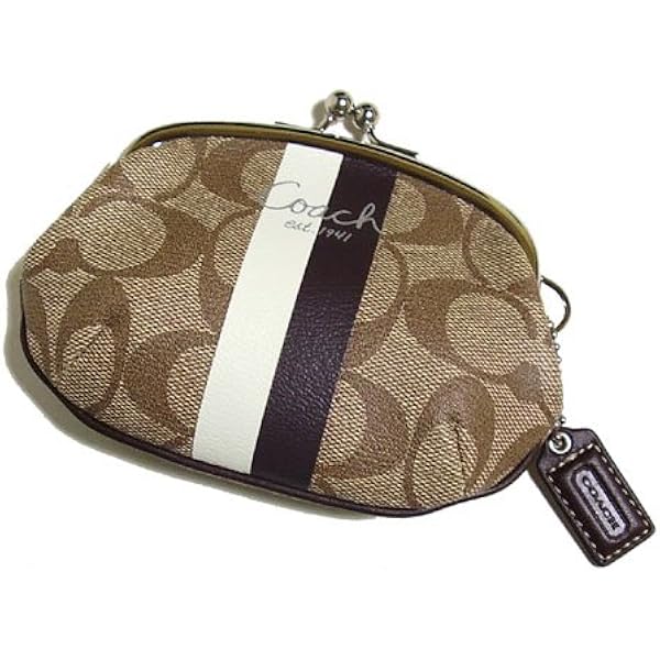 Amazon | [コーチ] coach シグネチャーがま口コインケース